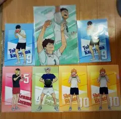 ハイキュークリアファイル7枚セット売り