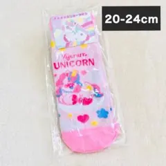 【 20-24cm 】レディース 靴下 くつした ソックス くつ下 ユニコーン