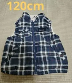EAST BOY チェック柄ベスト 120cm