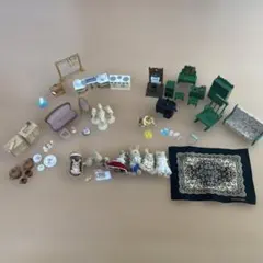 レア　シルバニアファミリー 家具とキャラクターまとめ売り