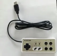 エレコム レトロ風 USBゲームパッド JC-U2208TWHのサムネイル