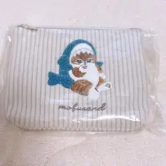mofusand ティッシュポーチ 刺繍ボア グッズ