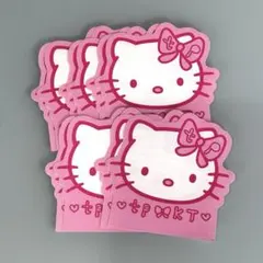 【レア★即ご購入◎】ハローキティ、ダイカットメモ10枚セット、平成レトロ