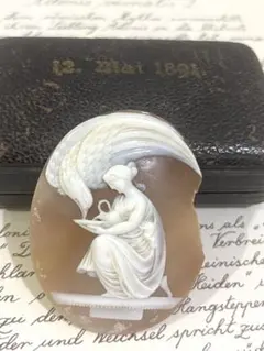 ルネ・ラリック メダリオン フィオレ パチネ彩色 ペンダント R.Lalique