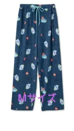 ハンギョドン　40周年　リラクシングパンツ　M　ネイビー リラコ　しまむら