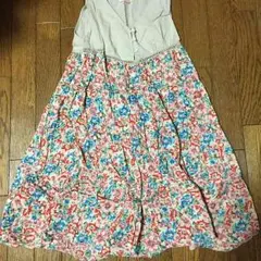 花柄チュニック