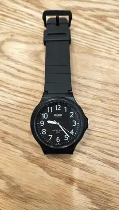 CASIO アナログ腕時計 ブラック