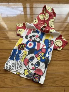 半袖　Tシャツ　男の子　女の子　100 夏　カラフル