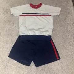 体操服セット 白・ネイビー・赤 JAC ジャック幼児教室 120