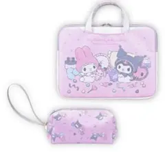 マイメロディ♡クロミ エンジェルポーチ付きマルチケース