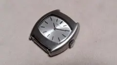 セイコー 手巻き時計 シルバー 稼動品