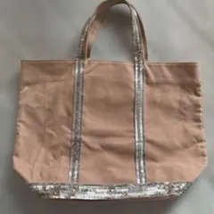 VANESSA BRUNO スパンコールトートバッグ ピンク