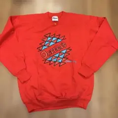 オルテガ　Ortega's 90's トレーナー　レッド　裏起毛　S 未使用