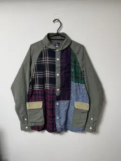 go slow caravan パッチワークシャツ　4