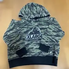 XLARGE 迷彩柄 フード付きパーカー 110