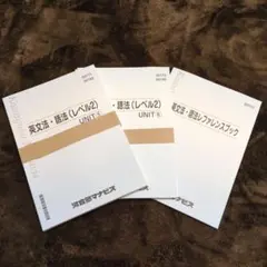 英文学・語法（レベル2） UNIT 6 セット