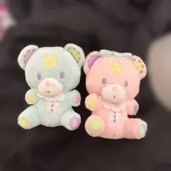 パフポフ ぬいぐるみバッジ リトルツインスターズ キキララ