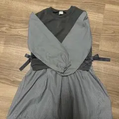 Bee des Bee ストライプ柄ワンピース 130