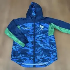アスレタ ウィンドブレーカー　160cm シャカシャカ サッカー　カモフラ