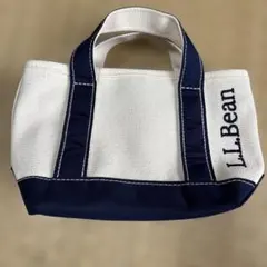 L.L.Bean ボートアンドトート ミニ ネイビーのサムネイル