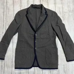 トゥモローランド ジャケット アウター グレー ウール カジュアル シンプル