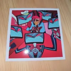 【送料込】ハズビンホテル アラスター 箔押しカード アニカフェ アラスター】ハズビンホテル アニメイトカフェ トレーディング