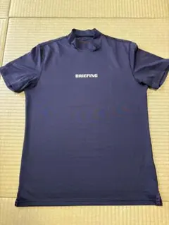 briefingブリーフィング モックネック グレーLサイズ - メルカリ