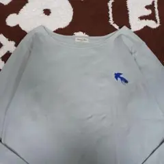 Samansa Mos2　鳥の刺繍　ワンポイント　ロンT　翌日発送　汚れなし