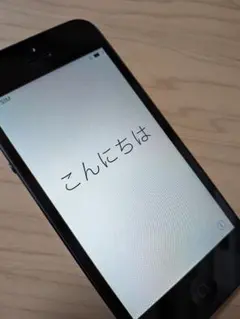 【ジャンク】Apple iPhone 5 ブラック