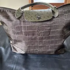 OLUN crochet tote bag/クロシェ編みトートバッグ - メルカリ