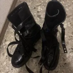 dior homme ディオールオムベルクロストラップブーツのサムネイル