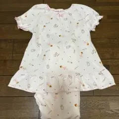 ミキハウス バレリーナ柄 パジャマ 130cm