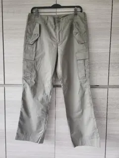 ぷに様専用　　　無印良品 コットンカーゴパンツ カーキブラウンのサムネイル