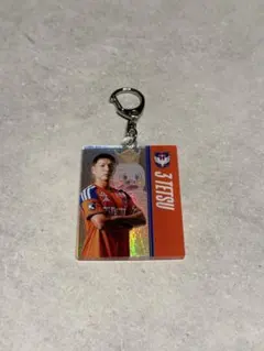 アルビレックス新潟　加藤徹也　うっすらアルビくんプレーヤーズキーホルダー
