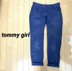トミーガール　レディース　パンツ　ブルー　トリコロールのサムネイル