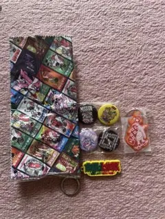 京都大作戦　バッジセットとキーホルダー