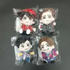 嵐 ぬいぐるみ 大野智 櫻井翔 相葉雅紀 二宮和也 4体セットのサムネイル