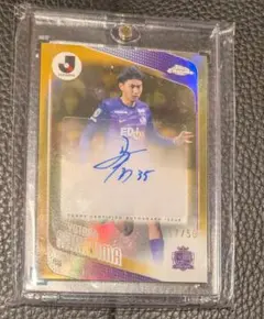Topps Chrome 나카지마 요타로 친필 사인 카드 50장 한정