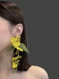フラワーアクセサリー【両耳セット】　ウェディング　フラワー