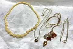 アンティーク ネックレス まとめ売り 4本