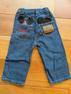 LITTC ミッキー　デニムパンツ　90