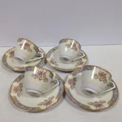ノリタケ NIPPON TOKI KAISHA カップ＆ソーサー　4客セット