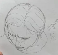 手描きイラスト オリジナルキャラクター 3枚セット