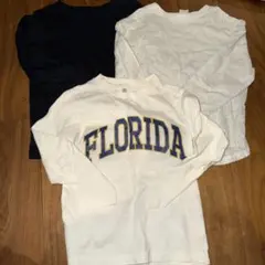 キッズ長袖　120cm 3点セット