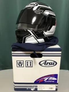美品　Arai Vector-X　白/黒　L Webike | Arai アライ VECTOR-X [ベクターX グラスブラック