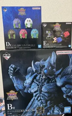 遊戯王　一番くじ　三幻神　オベリスクの巨神兵　クリボー5兄弟 ミニフィギュア