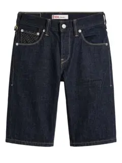 【未使用】Levi's リーバイス 504 デニムハーフパンツ W30 ドット柄