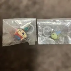 おじゃる丸　めじるしアクセサリー　2体