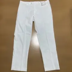 感動パンツ ウルトラライト コットンライク ホワイト　ウエスト91 レングス76