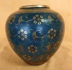 九谷焼　花瓶　花器　華道具　日本家屋　古民家　昭和レトロ　フラワーベース　壺